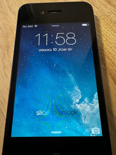 Apple iphone black gb - black,