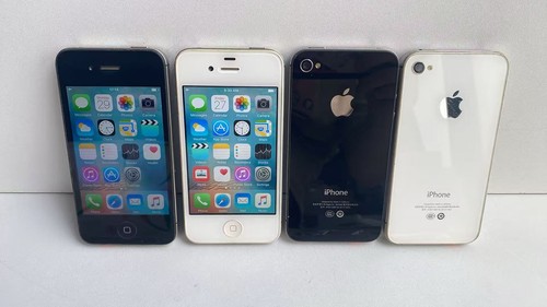 Apple iphone white - apple, white/black